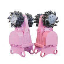 Construction Safety Drum Rock Cutter 280kg High Efficiency TD 90B Excavator Milling Manufacturer thumbnail-6