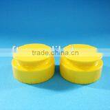 Plastic Yellow Flip Top Cap With Liner 38-400/ 38mm Closure Ribbed Cap for Honey Bottle thumbnail-2