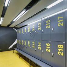 Compact Laminate Waterproof Melamine Locker Team Sport Locker for Fitness Clubs