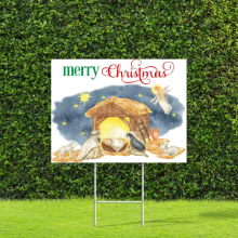 Wholesale Corrugated Plastic Yard Signs – Custom Holiday Decoration Boards for Outdoor Use thumbnail-2