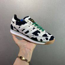 Adidas Wales Bonner x Sl 72 KRS Classic Retro Low-top Casual Sports Jogging Shoes for Men and Women thumbnail-4