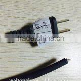 PC POWER CORD Flat Wire Plug 2 Pins Power Cable thumbnail-1