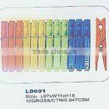PLASTIC CLOTH PEGS LD0011 thumbnail-1