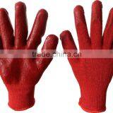 Cheapest Price Pvc Dipping Safety Gloves With 13 Gauge Polyester thumbnail-5