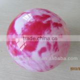 PVC rainbow ball/plastic marble ball/kid toy balls