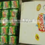 15g*300 washing detergent powder small package for machine wash for african market