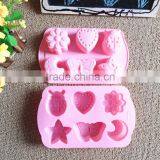 Wholesale Price Custom Heart Shape Mold Cute Sushi Making Kit Cake Silicone Cake Mold thumbnail-4