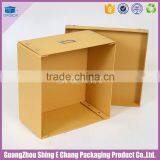 2016 Cheap Drawstring Packing Carboard Shoe Paper Clear Folding Box thumbnail-3