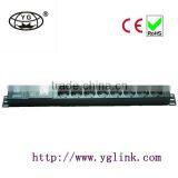 19"1U 8 Ways German Type PDU German Power Distribution Unit Cabinet PDU With Surge Protection Rack PDU thumbnail-1