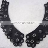 New Arrive Laser Cutting Neck Trimming PU Collar - S1408 thumbnail-2