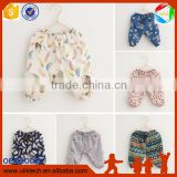 wholesales cheap new born baby pants toddlers clothing 0-6T little girls cotton pants print flower baby girls pants                        
                                                                                Supplier's Choice