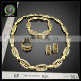2016 New Arrival African Gold Plated Jewelry Set Which for Wedding Jewelry Set Match Clothes BHK650 thumbnail-2