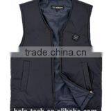 Best Quality Fashion Heating Leather Elderly Vest With High-tech Electric Heating Clothing/elderly Vest Battery Heated Clothing/ thumbnail-1