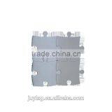 4pcs Stainless Steel Square Coaster Set for Household Gift thumbnail-1