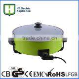 Round Electric Frying Pan Mini Electric Frying Pan Electric Frying Pan Thermostat thumbnail-3