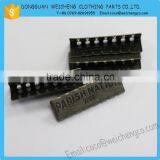 Tex Standard Brass Metal Tip With Embossed Logo in Constract Tin Finished for Shoes