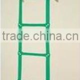 Fire escape hanging aluminum ladder with steel hook