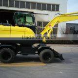 China 6ton Small Wheel Excavator,mini Wheel Excavators 6ton,7ton,8ton,10ton thumbnail-1