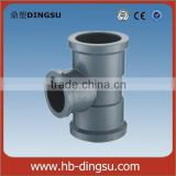 water Drink pipe reducing tee pvc pipe fitting pvc reducing tee for plastic tubes