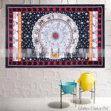 Indian Horoscope Zodiac Wall Hanging mandala Tapestry