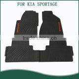 5pc Full Set Ridged Heavy Duty Rubber Floor Mats, SUV, Van&Trucks for Kia Sportage