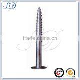China Solar Ground Screw With Flange Plate