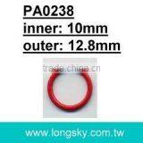 Round Metal Slider for Women's Bra Strap (PA0238/10mm Inner) thumbnail-1