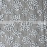 high quality organza lace polyester fabrics for wedding dress