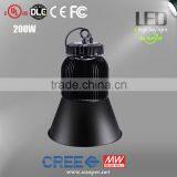 Pf>0.95 Ra>72 Waterproof Ip65 High Power 200w Led High Bay Light DLC From China