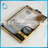 Formal Factory Professionly Supply Black and Gold Printing Pvc Packaging Box for Film Coating of Mobile Phone