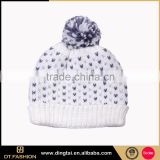 Exquisite colorful 100 acrylic custom beanie knitted hats