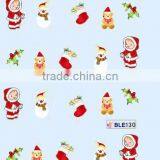 2015 HOT Sell BLE Series Christmas Water Transfer Decals Christmas Nail Rrt Sticker thumbnail-4