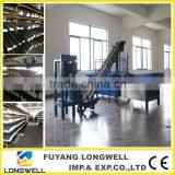 LONGWELL EPS Foam Coating Machine Making Concrete Block