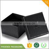 Suede Inside Unique Wrist Watch Paper Box Packaging