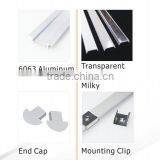 2016 Wholesale 10mm PCB Width Extrustion Aluminum Led Profile for Strips Light thumbnail-2