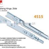 45mm width 1.2*1.2*1.4mm thickness telescopic ball bearing slide rail for drawer