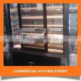 Competitive Prices Commercial Free Standing Glass Modern Bakery Cake Showcase Cake Freezer Cake Display Cabinet thumbnail-4