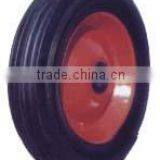 High Quality Wheelbarrow Rubber Wheel 400-8 PU thumbnail-5