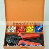 Terminal Crimping Tool Set Packed in Iron Box, Popular Style Hand Tool Box Set LSC8-6-4TH