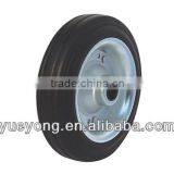 7 Inch Solid Rubber Wheel/lawn Mover Wheel/plastic Wheel