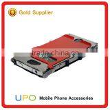 [UPO] Luxury Armor King Stainless Steel Iron Man Metal Aluminum Phone Case for IPhone 4 thumbnail-4