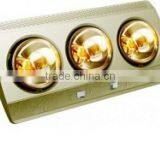Wall Mounted Bathroom infrared lamp heater in Viet Nam with three lamps