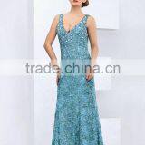 Sexy Sleeveless Deep V-neck Sequins Plus Size Rockabilly Dress thumbnail-2