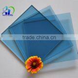 Lake Blue Reflective Color Tinted Glass Gold Reflective Glass for Window Tea Color Tinted Glass thumbnail-6