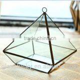 Round Terrarium Glass. Geometric Glass Terrarium Wholesale Container thumbnail-4
