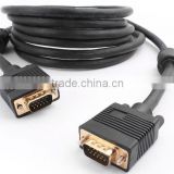 10M VGA male to male cable with gold plated