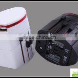 New Year Gift Plug With Socket Travel Charger Multi Use Plug Adaptor 5V 2.1A