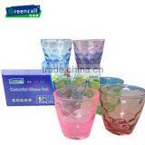 6 Pcs/set 300ml Colorful Glass Tea Cup Coffee Cup thumbnail-1