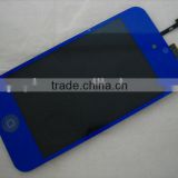 Full LCD Display+Touch Screen Digitizer for Apple iPod Touch 4 Dark Blue