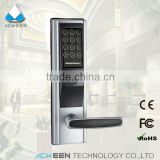 silver digital touch keypad door locks
